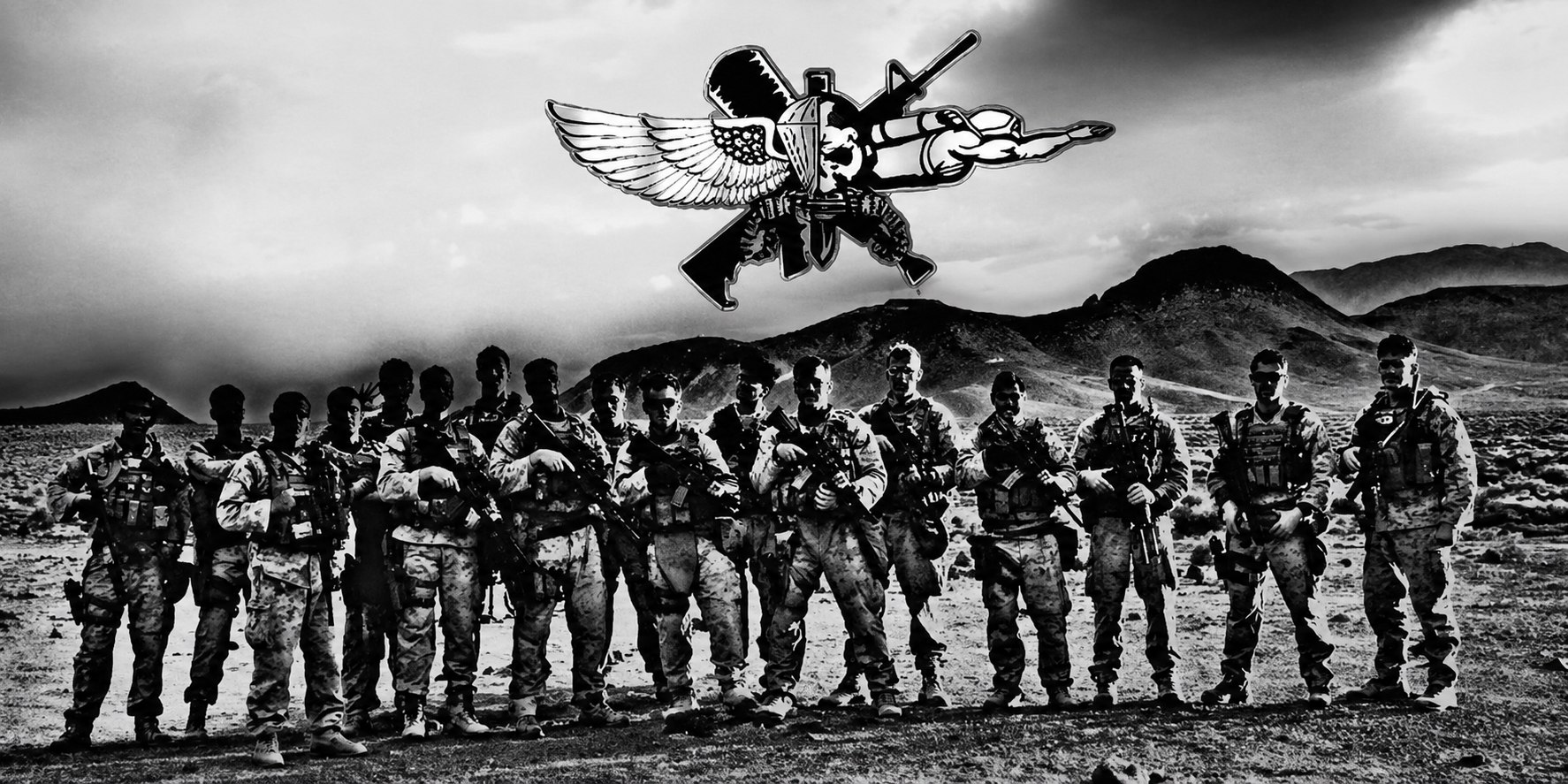 Kevin Kinkade's Force Recon platoon in Afghanistan